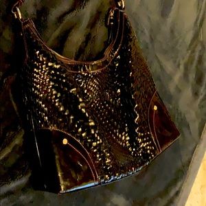 Patent leather Cole Haan bag